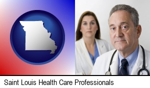 Saint Louis, Missouri - a doctor and a nurse