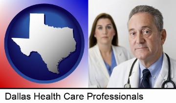 a doctor and a nurse in Dallas, TX